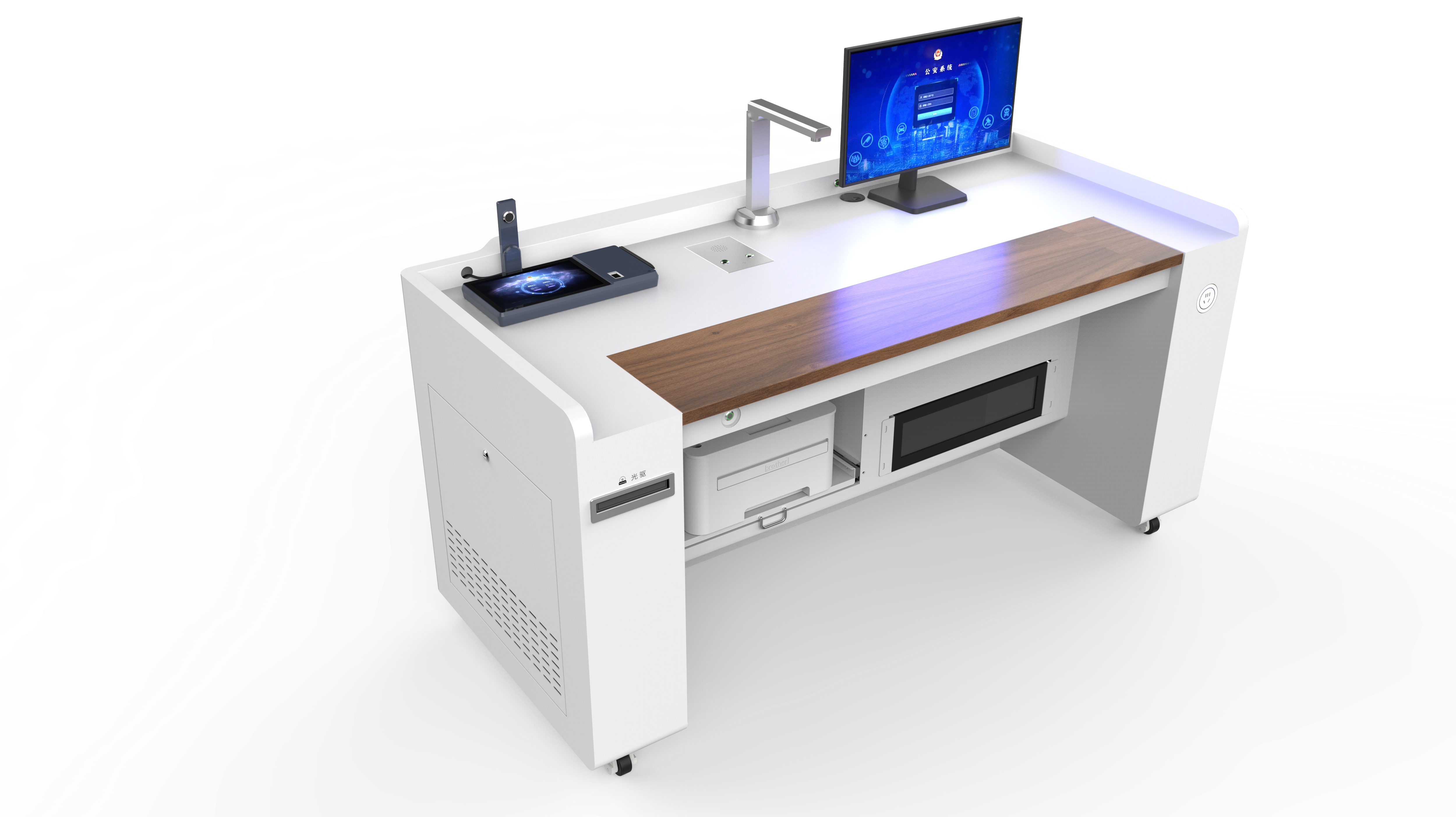 ​​​​​​​​​一体化智能审讯桌